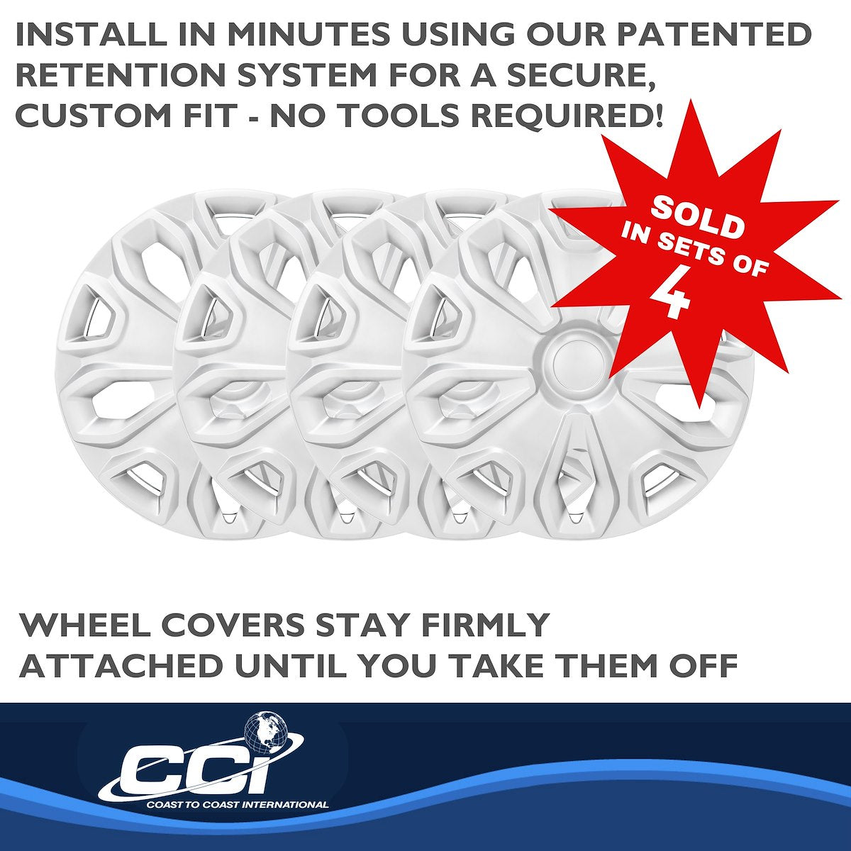 Coast2Coast Universal Wheel Covers IWC51216S product image 4