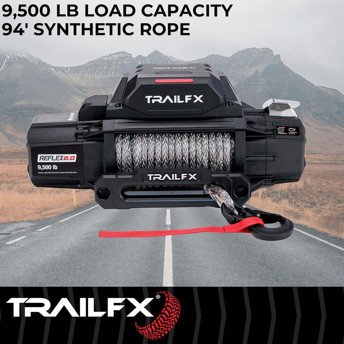 TrailFX Winches & Recovery Gear WRS295B product image 3