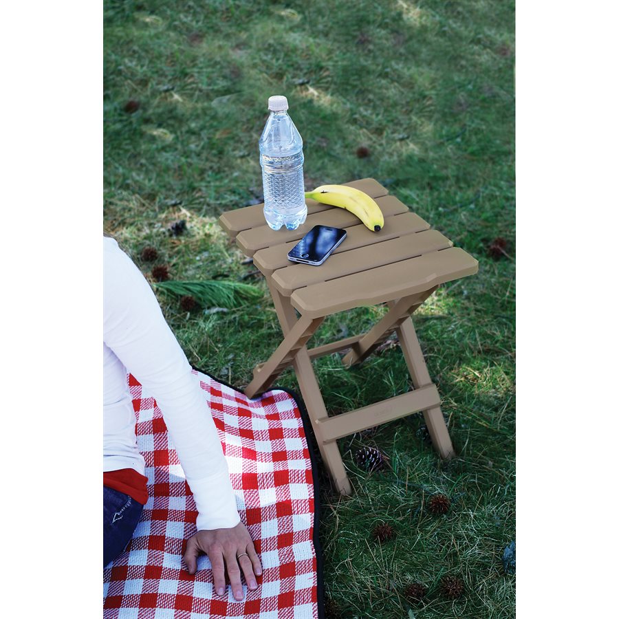 Camco Table, 12 in Length x 14 in Width x 15 in Height, 30 lb Weight Capacity - 51883
