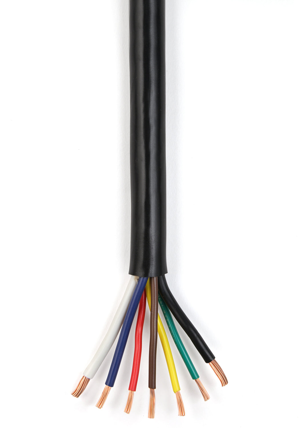 East Penn Trailer Wire, 7 Wire, 14/4 Gauge/12/1 Gauge/10/2 Gauge, Dark Blue/Brown/Black/Dark Green/Red/White/Yellow - 04915