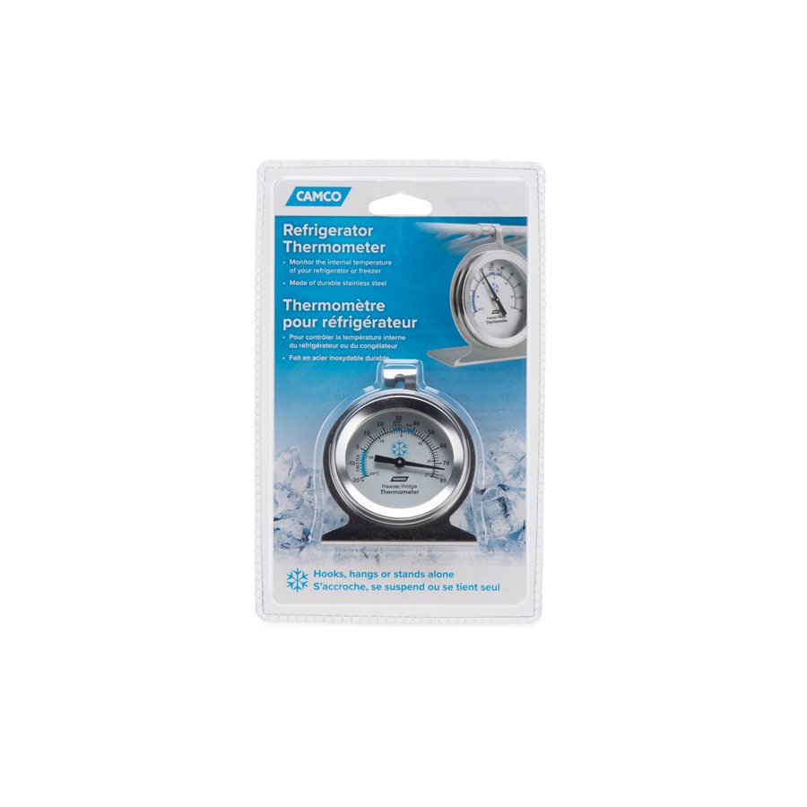 Camco Thermometer, Stainless Steel - 42114