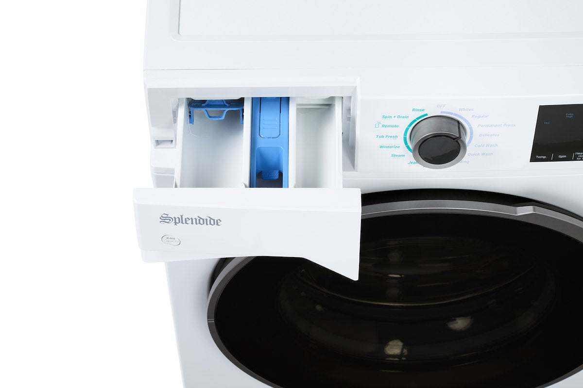 Splendide Clothes Washer, 23-1/2 in Width x 33 in Height x 23 in Depth, White, 2.3 Cubic ft Load Capacity - WFL2500X