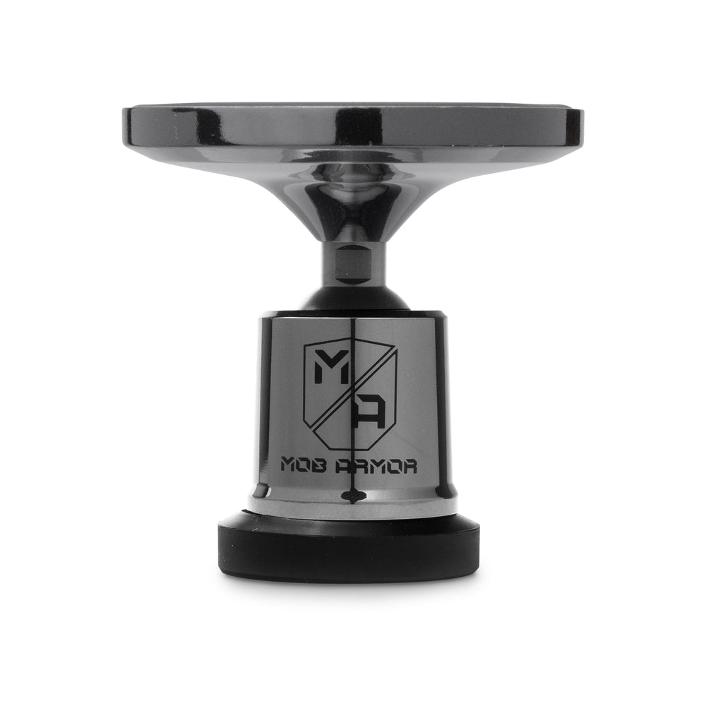 Mob Armor Cell Phone Mount, 90 lb Capacity Magnetic Mount, Black Chrome, Aluminum - MOBN-MX-BCHR-MS