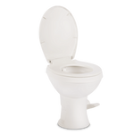 Dometic Toilet, 400 Series, Round Seat With 18 in Seat Height, White - 9610008275