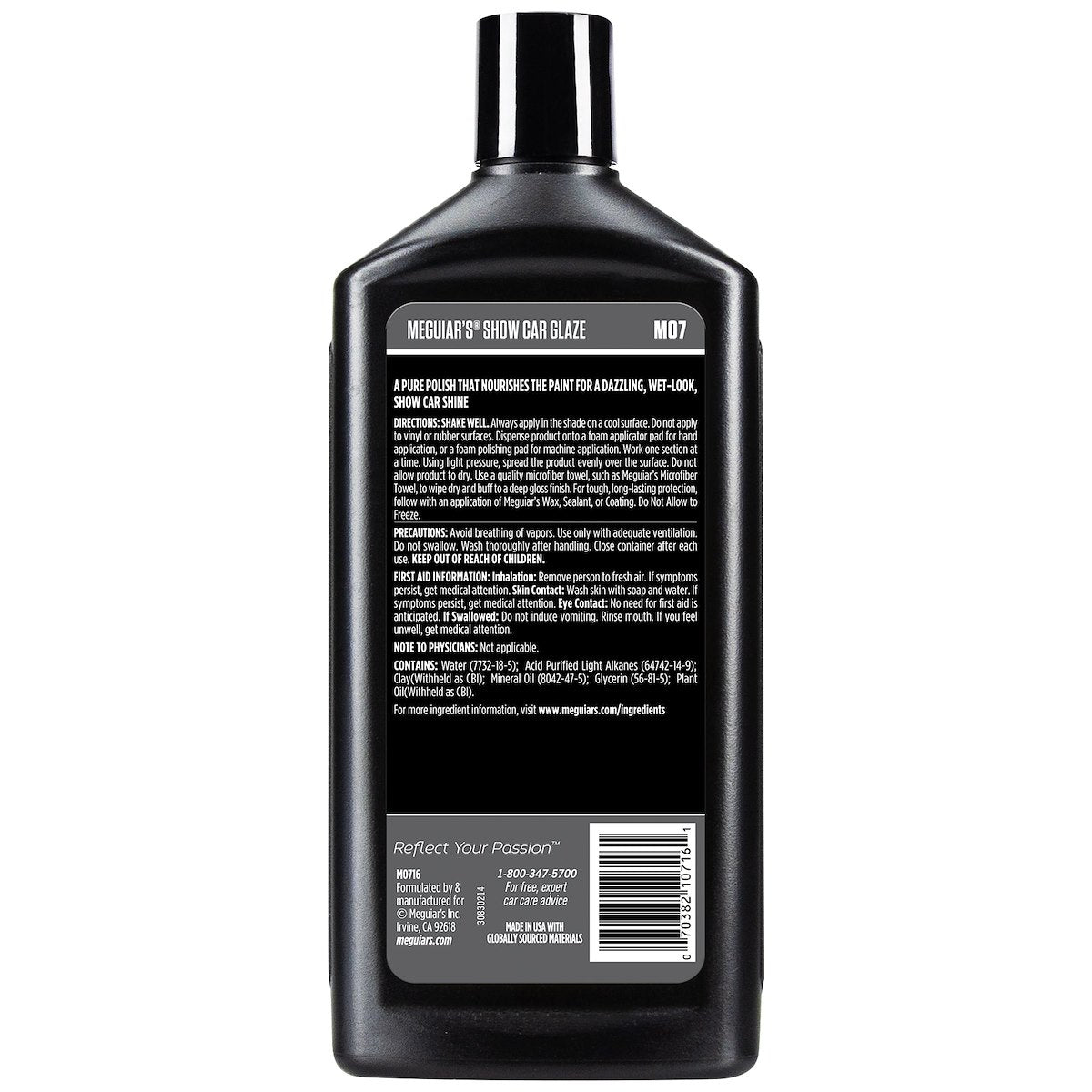 Meguiars Car Wax, 16 oz Bottle - M0716