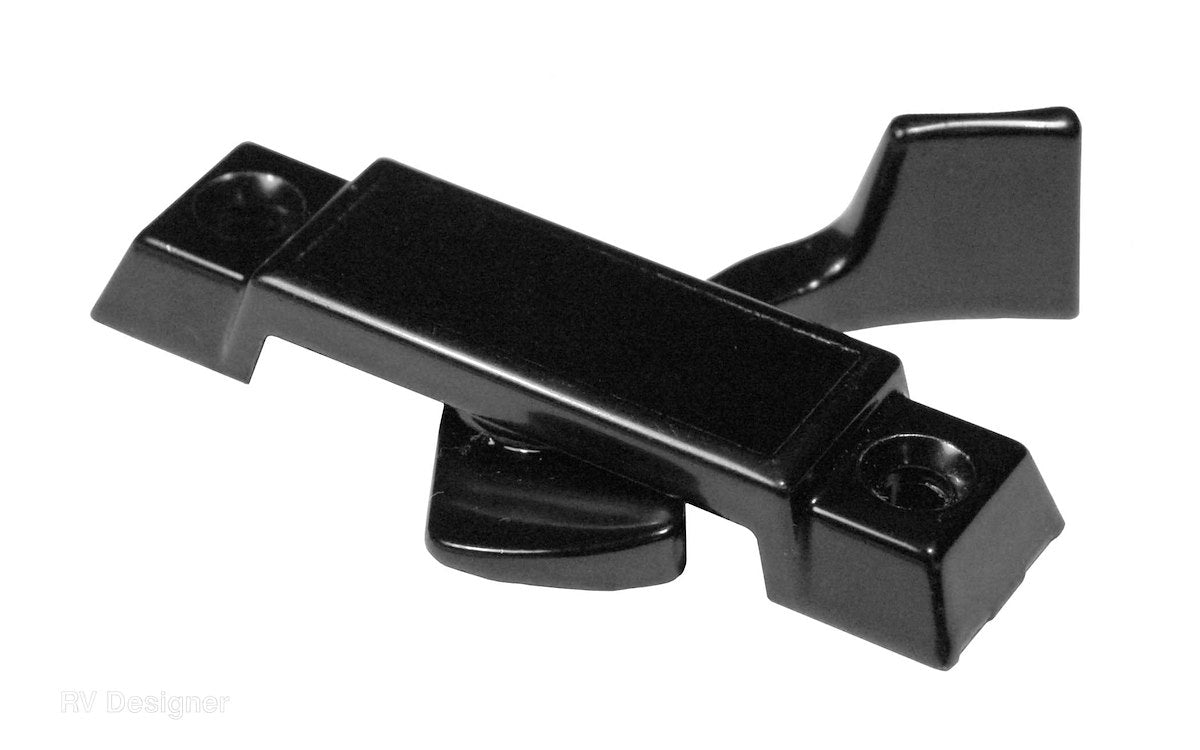 RV Designer Window Latch, Black - H697