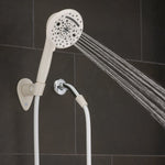Oxygenics/ ETL Shower Head, Hand Held With 72 in Hose, With 10 Function Spray Settings, 5 in Outer Diameter - 51799