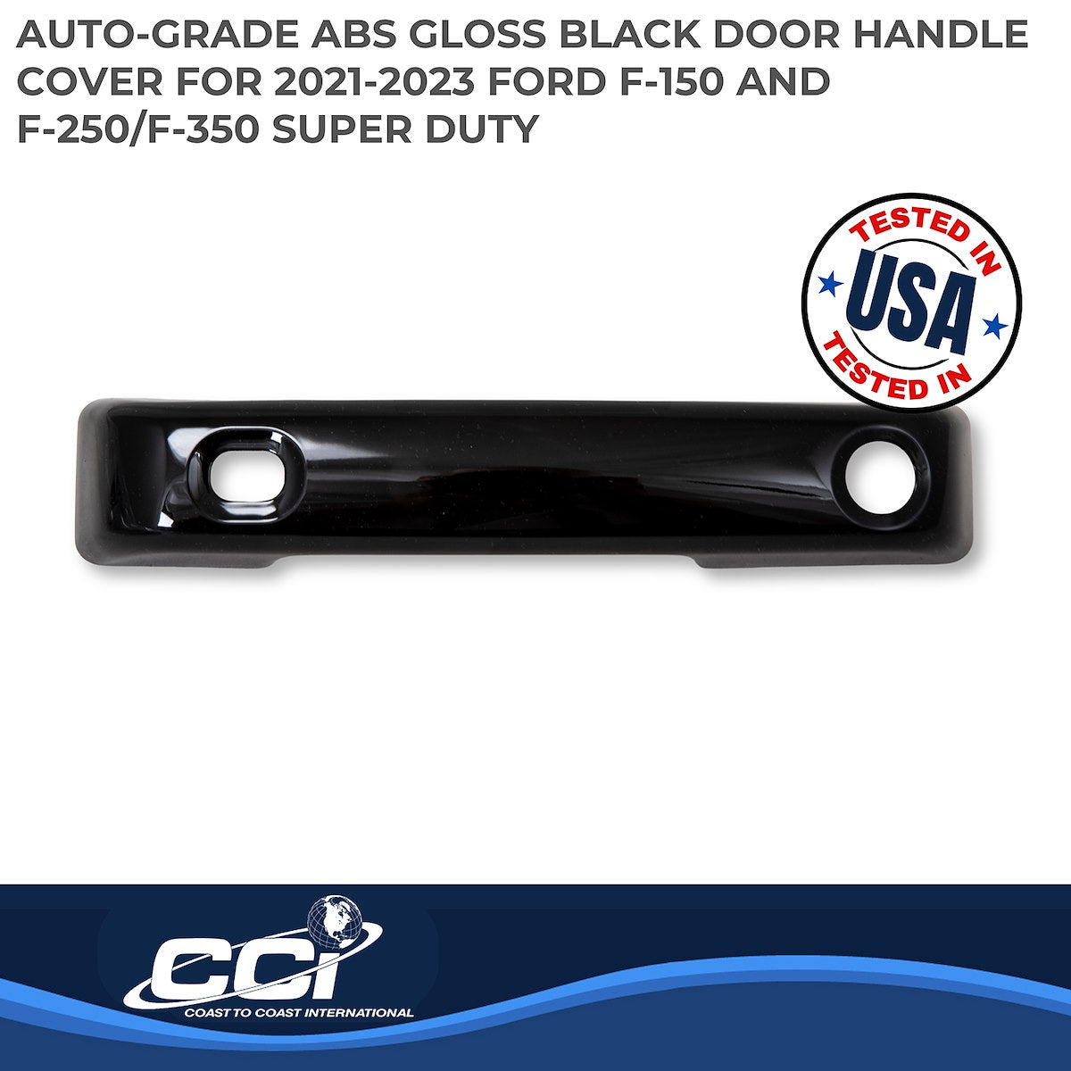 Coast2Coast Door Handle Covers CCIDH68592SBK product image 2