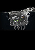 NOCO Battery Charger, For 12 V Batteries, 3 Bank Onboard Charger/5 amp Per Bank, 120 To 240 V AC/50 To 60 Hz - GEN5X3