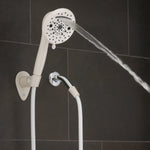 Oxygenics/ ETL Shower Head, Hand Held With 72 in Hose, With 10 Function Spray Settings, 5 in Outer Diameter - 51799