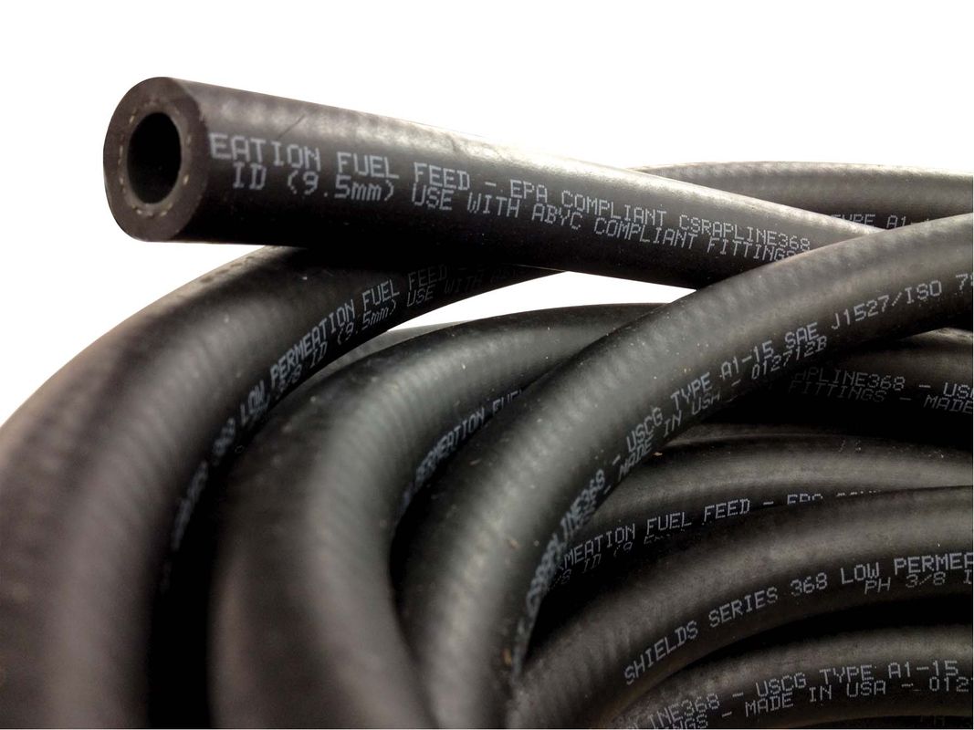 Shields Fuel Line, Series 368, 50 ft Length, 3/8 in Inside Diameter/11/16 in Outside Diameter - 16-368-0386