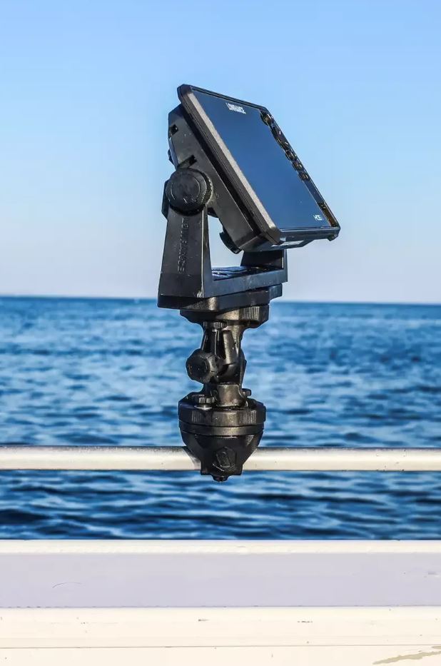 Railblaza Multi Purpose Accessory Mount, 32 To 41 Millimeter Rail Mount, Black, 3.35 in Width - 11-4206-11