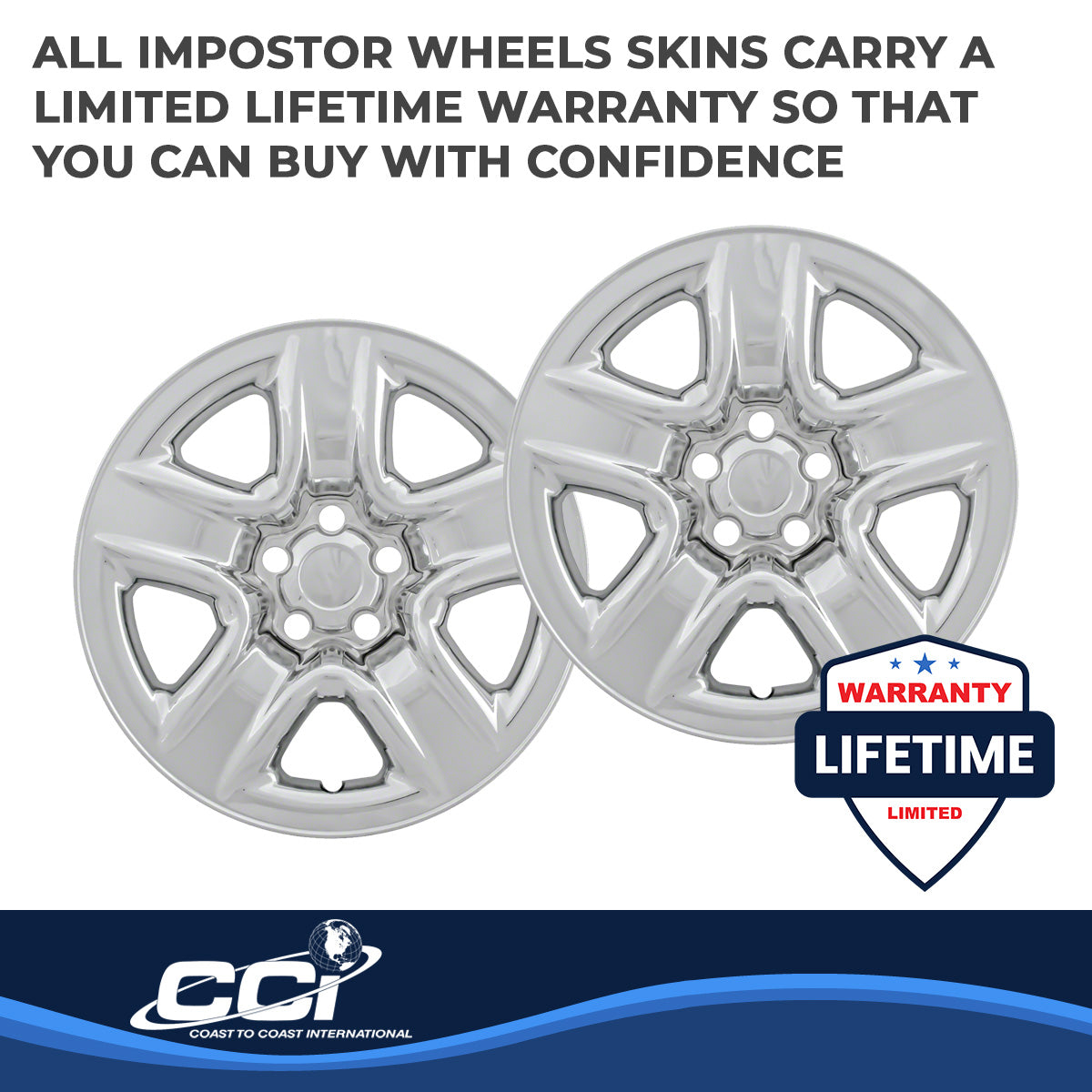 Coast2Coast Wheel Skins & Styled Wheel Covers IWCIMP73X product image 3