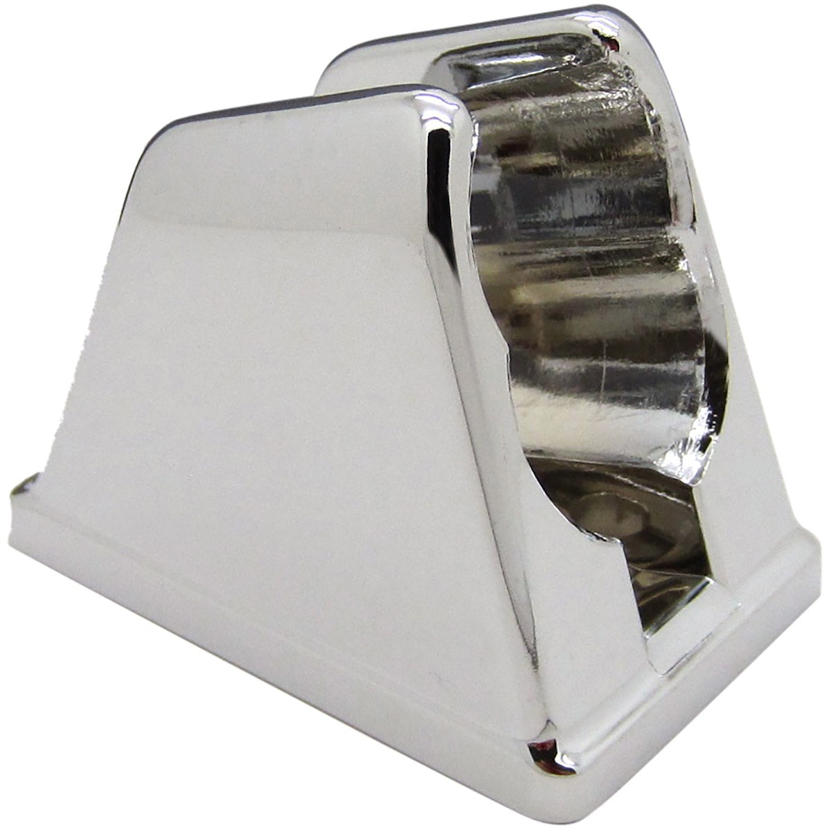 Dura Faucet Shower Head Mount, Polished Chrome Plated, 1-1/2 in Width x 2-1/4 Height Footprint - DF-SA156-CP