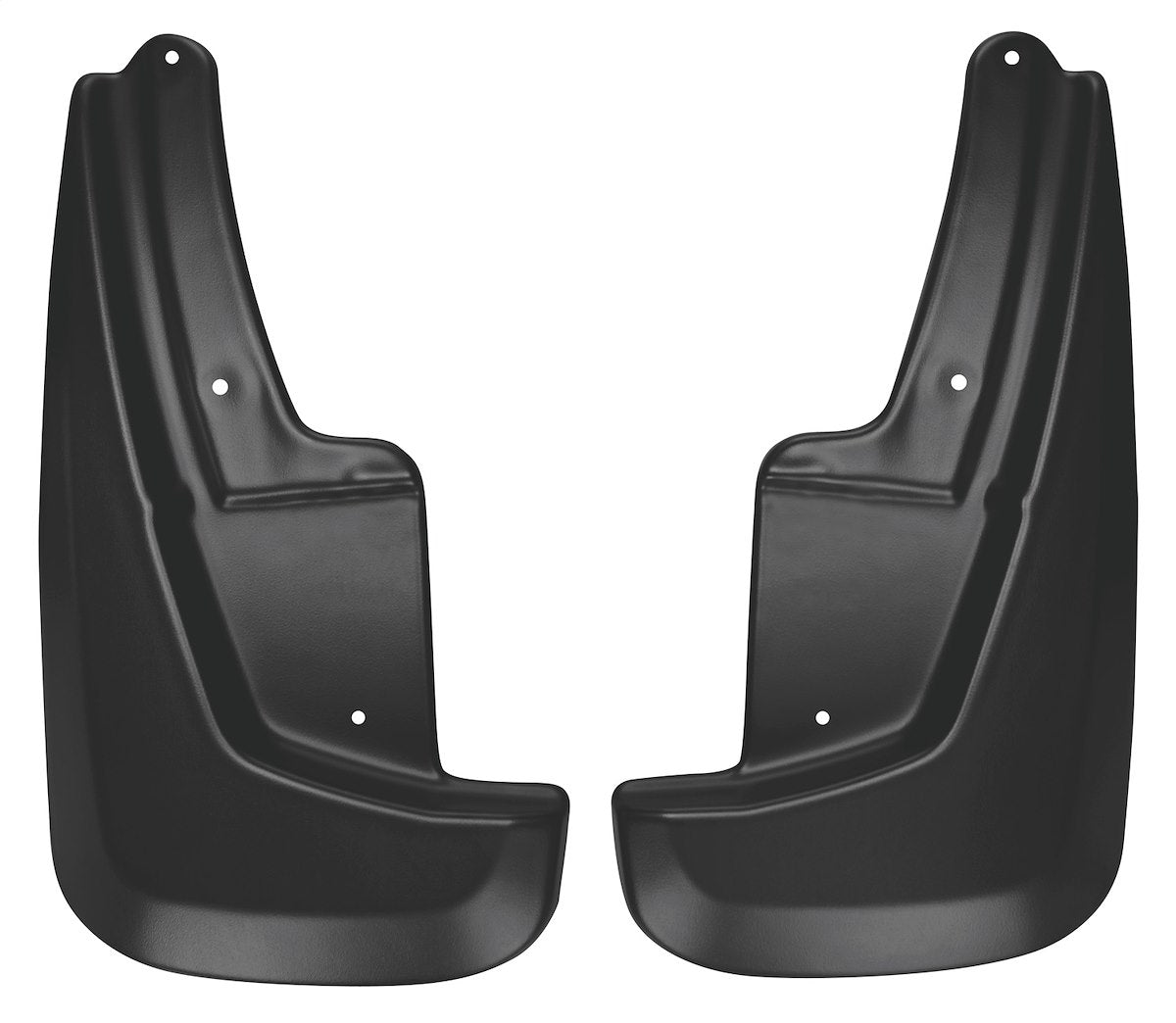 Husky Liners Mud Flap, Contoured, Black, Set Of 2 - 58001