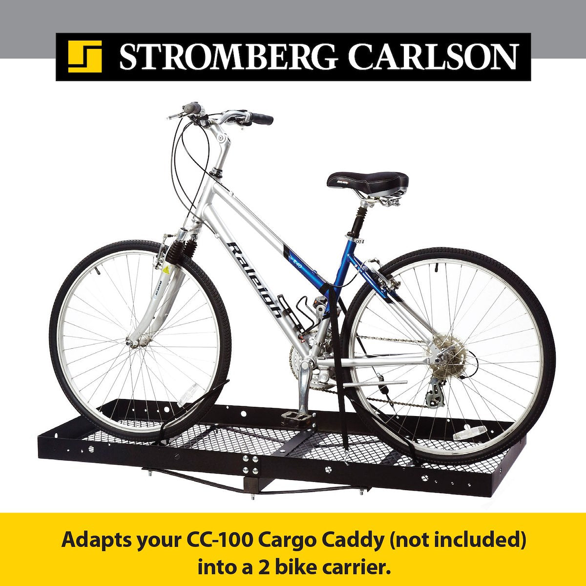 Stromberg Carlson Bike Rack, Holds 2 Bikes, Black - CC-125