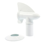 Camco Sewer Vent Cap, Fits Up To 2 in Vent Pipe, White - 40595