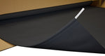 Velarium Awning Fabric, 200 in Length Roll x 47 in Width, Black - VSTF20000