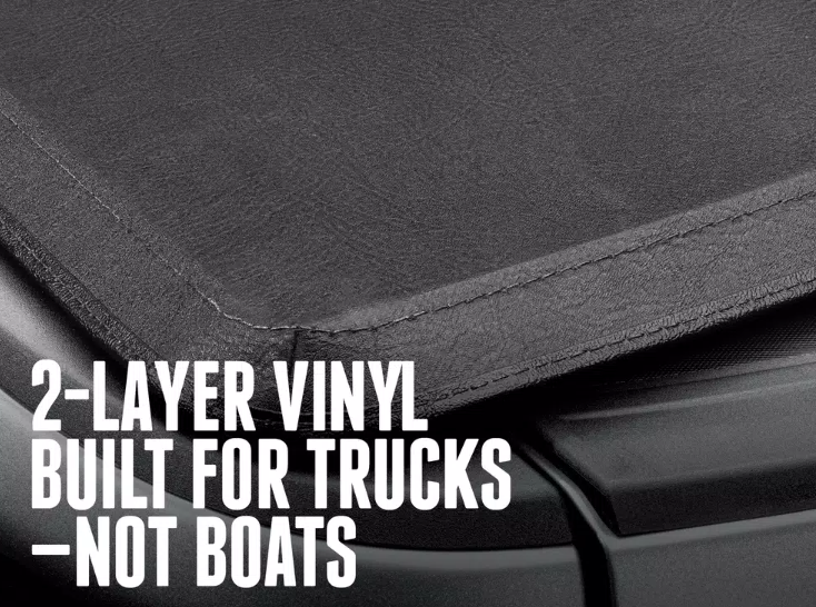 Extang Tonneau Cover, Trifecta E-Series, 2 Folds/3 Panels, Textured Black - 77639