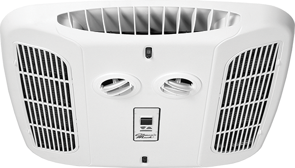 Coleman Mach Air Conditioner Ceiling Assembly, Fits 14 in x 14 in Vent Openings, 12 V DC, With Bluetooth Capability For Wireless Control - 9430-725
