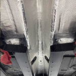 Design Engineering Thermal Acoustic Insulation, 3/16 in Thick, Aluminum Face Bonded To Composite Fiberglass Core, 2 ft Length X 21 in Width - 50501