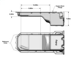 Holley Engine Oil Pan 302-75 product image 11