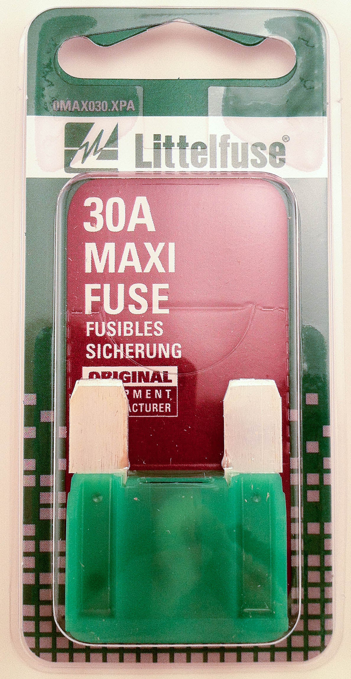 Littelfuse Inc. Fuse, 30 amp - MAX30BP