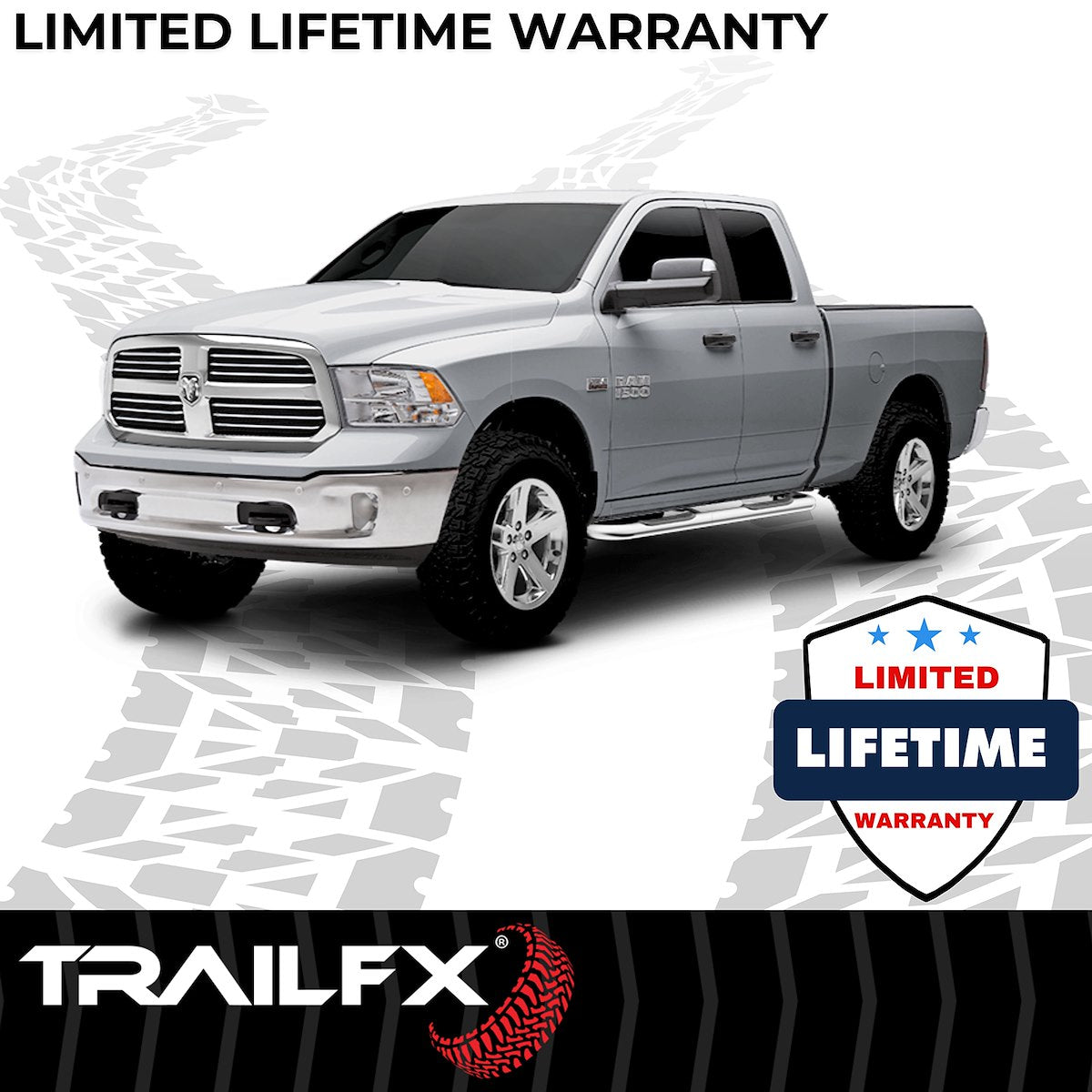 TrailFX Running Boards & Nerf Bars A0061S product image 7
