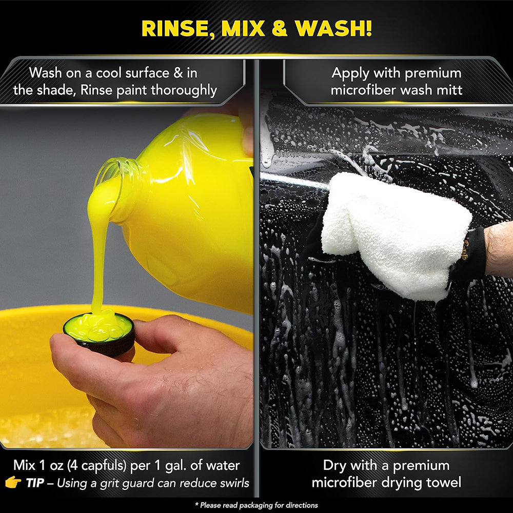 Meguiars Car Wash, 48 oz Jug - G17748