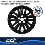 Coast2Coast Wheel Skins & Styled Wheel Covers IMP480BLK product image 3
