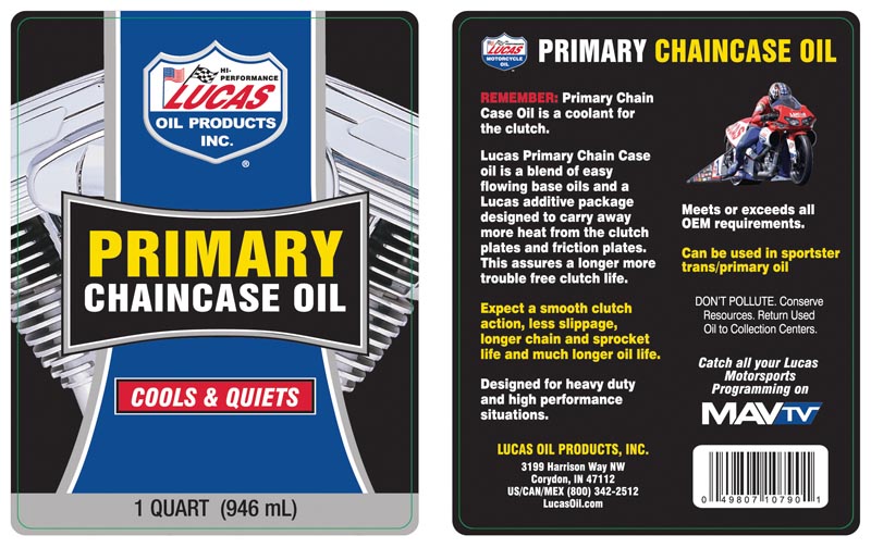 Lucas Oil Oil, 1 qt Bottle - 10790