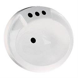 LaSalle Bristol Sink, 20 in Length x 17 in Width Overall Dimension, 19-1/2 in Length x 16-1/2 in Width Cut-Out Dimension, White - 16305PWA