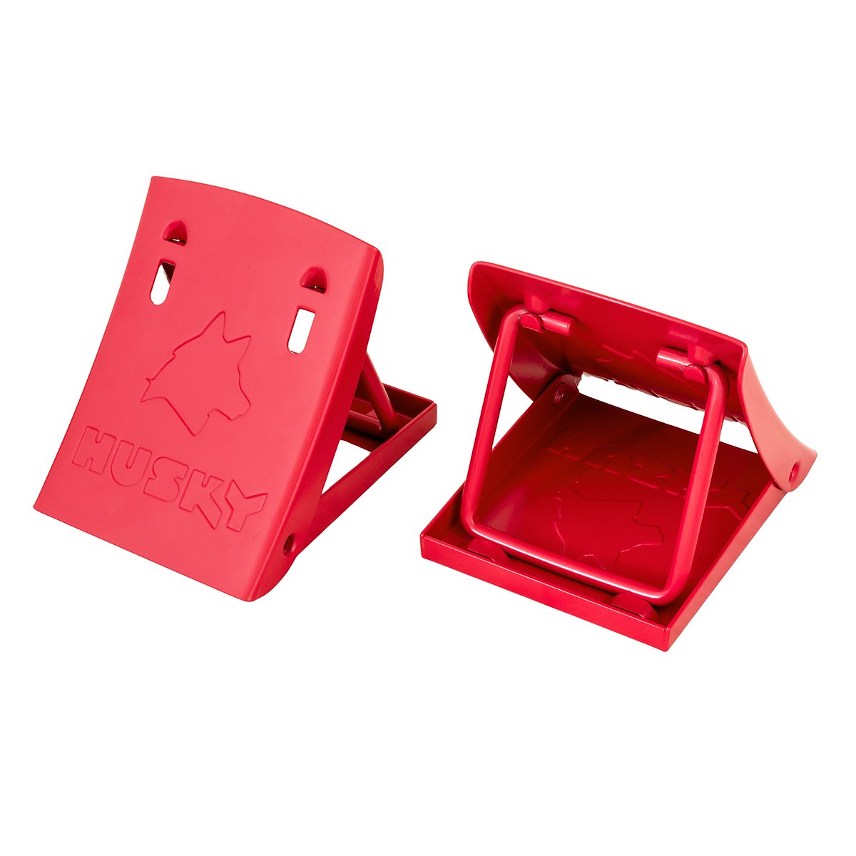 Husky Towing Wheel Chock, Husky Red, Steel, Set Of 2 - 38512
