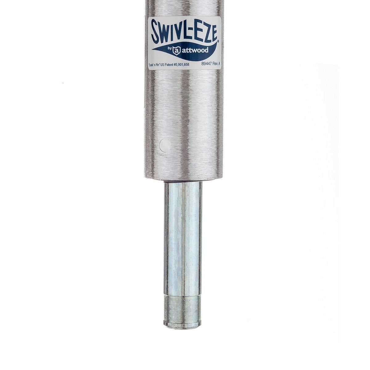 Attwood Marine Boat Seat Pedestal, 16 in Height, 1-1/2 in Diameter Post, Aluminum - 2164-T