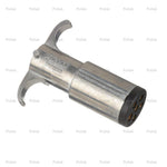 Pollak Trailer Wiring Connector, 6-Pole Round - 6P-100V