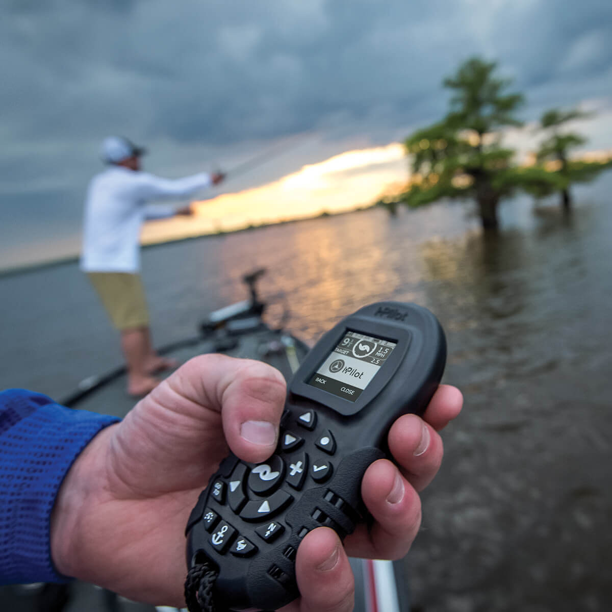 Minn Kota Trolling Motor Remote Control, For Ultrex/Ulterra/Terrova And PowerDrive V2 - 1866550