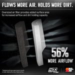 K&N Air Cleaner Assemblies and Air Intake Kits 50-1564D product image 11