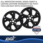 Coast2Coast Wheel Skins & Styled Wheel Covers IMP452BLK product image 4