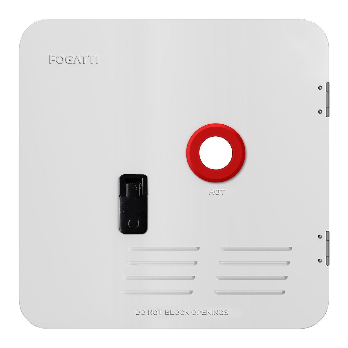 Fogatti Water Heater Access Door, 18 in Length x 18 in Width, White - FSWD-1818/WHITE