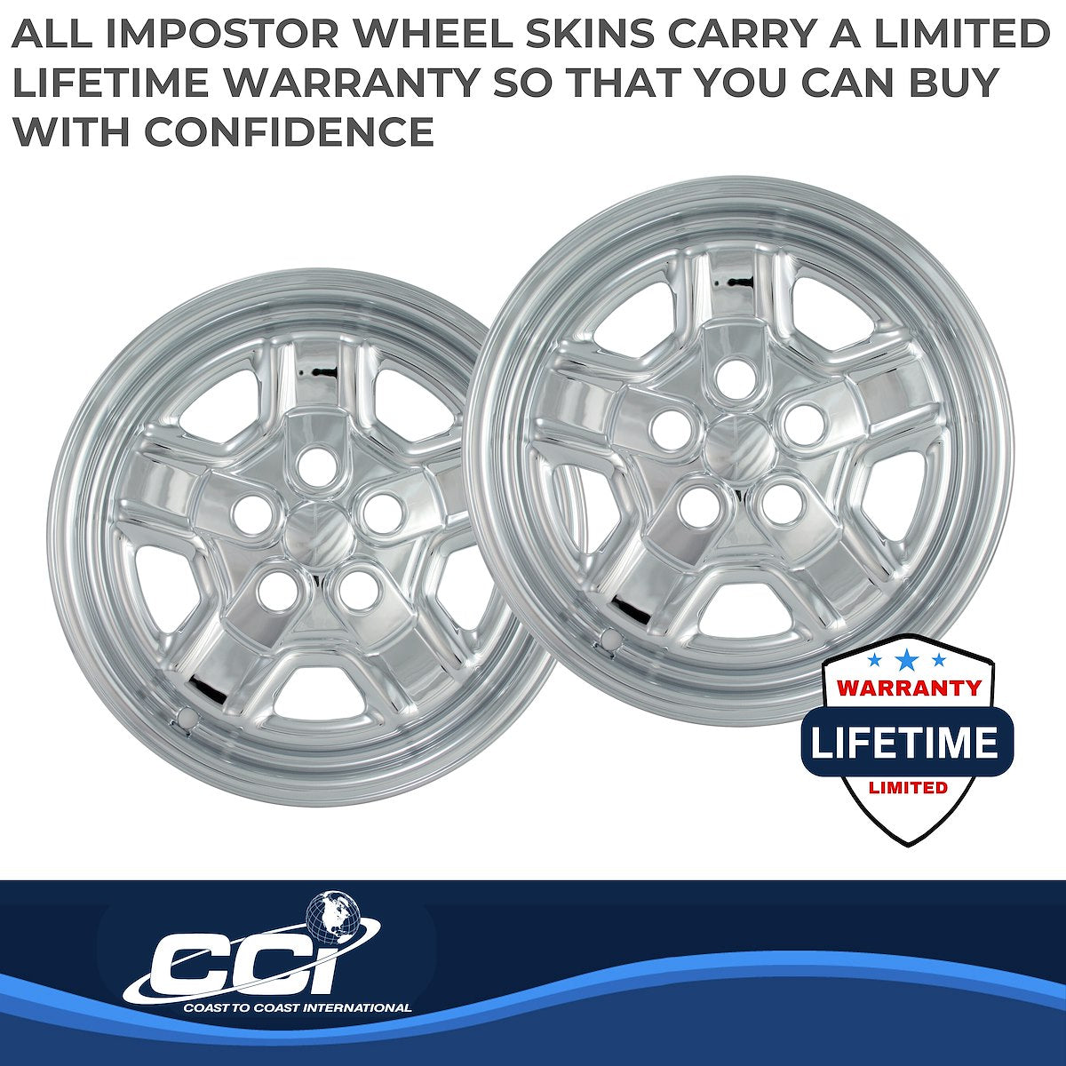 Coast2Coast Wheel Skins & Styled Wheel Covers IWCIMP78X product image 3
