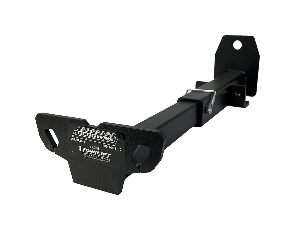 Torklift Camper Tie Down, No Drilling Required, Black, Forged Steel, Set Of 2 - F2012