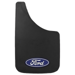 Plasticolor Mud Flap, Easy-Fit Series, Black, Set Of 2 - 000488R01