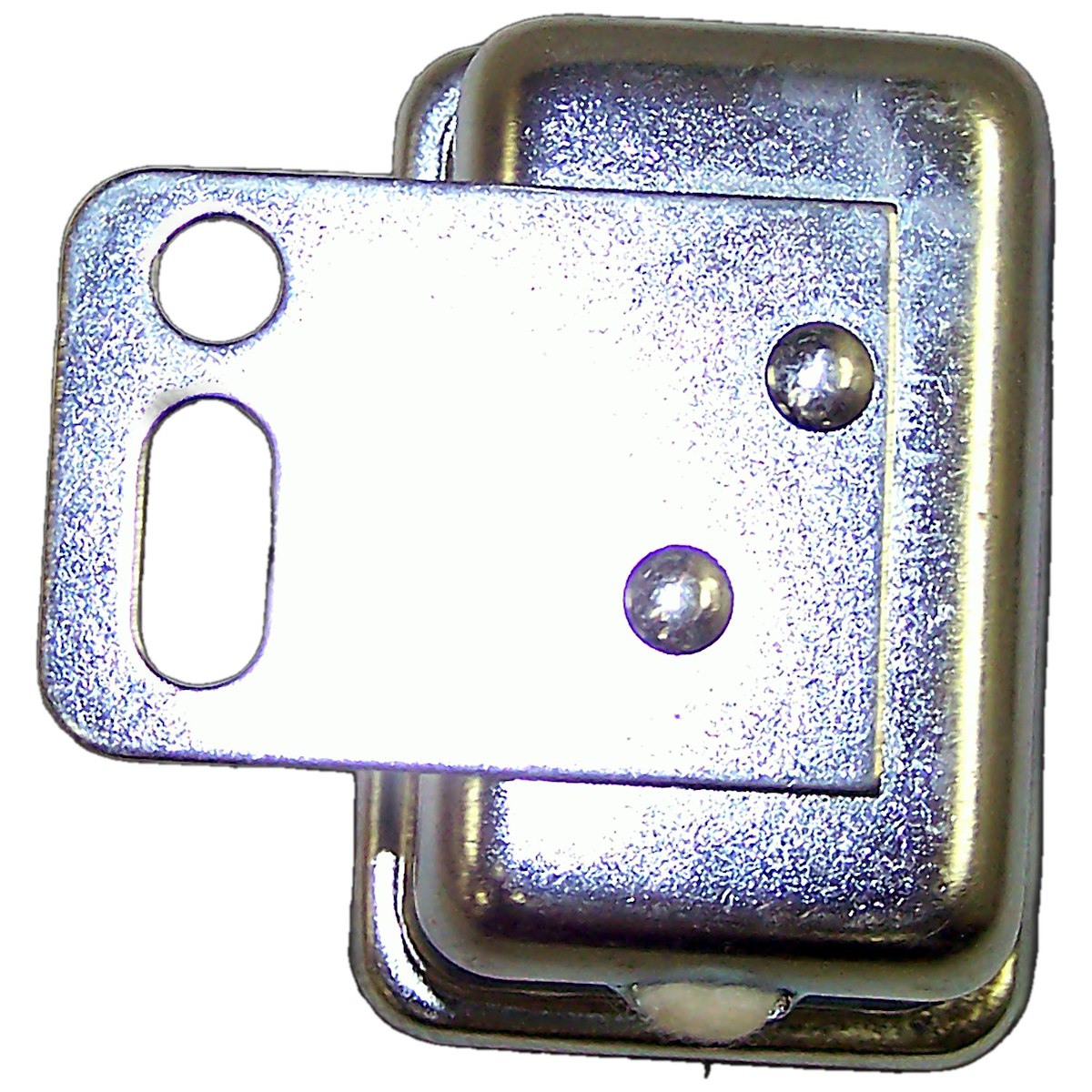 Crown Automotive Starter Relay, Black/Silver, 4 Spade Terminals And 1 Threaded Post - 33003934