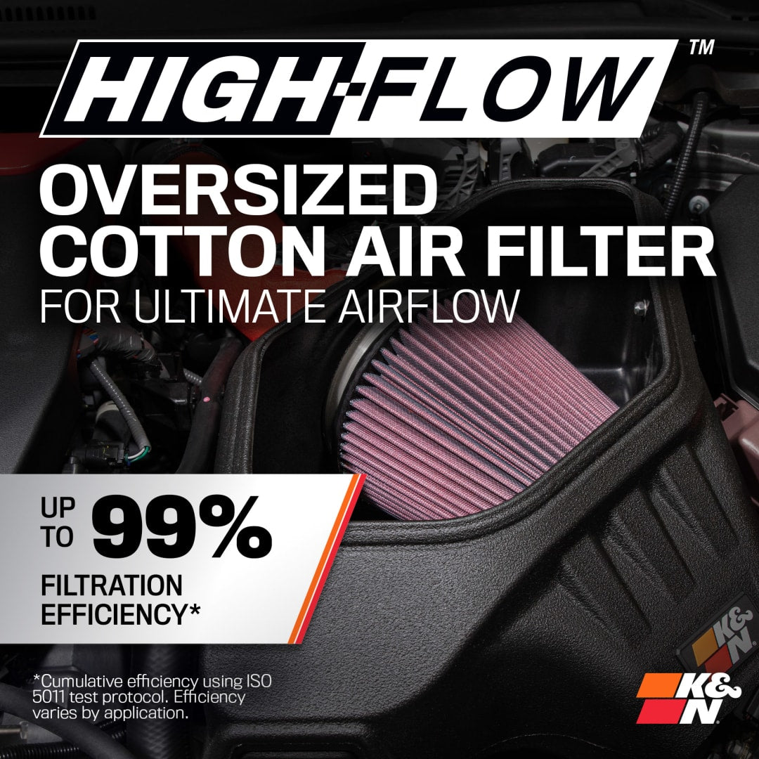 K&N Air Cleaner Assemblies and Air Intake Kits 69-8625TWR product image 17