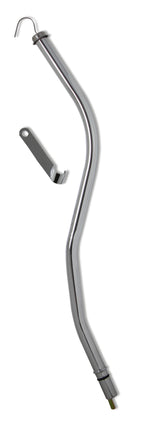 Mr. Gasket Auto Trans Dipstick, GM TH400, Chrome, With Mounting Tab/2 Piece Design - 9765-A