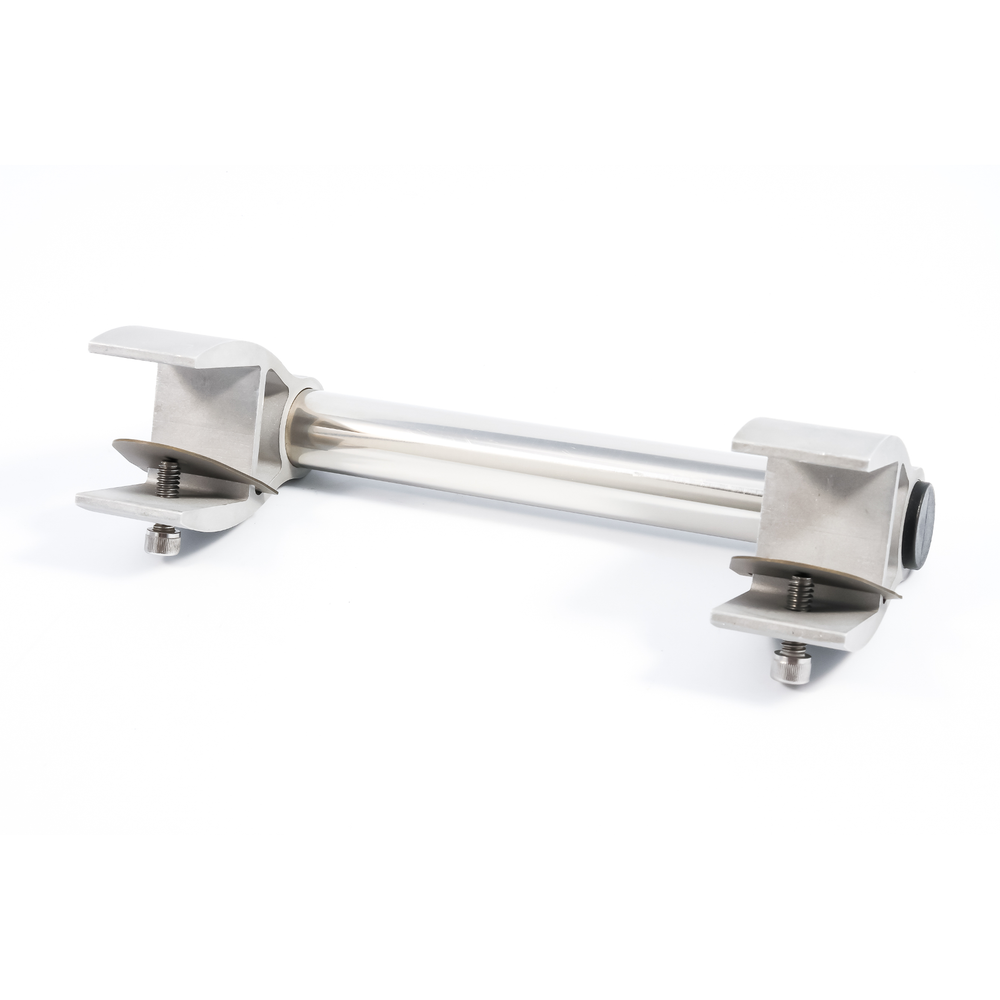 Camco Marine Barbeque Grill Mount, Adjustable From 1.4 in To .75 in, Stainless Steel And Aluminum - 58197