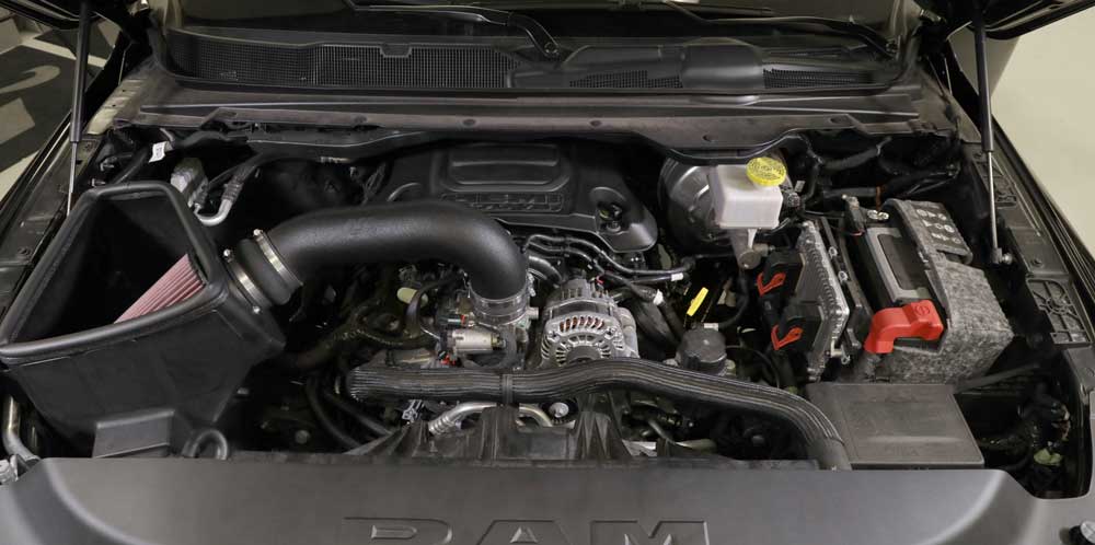 K&N Cold Air Intake, 63 Series AirCharger, Black Polyethylene Tube, Red Filter - 63-1578