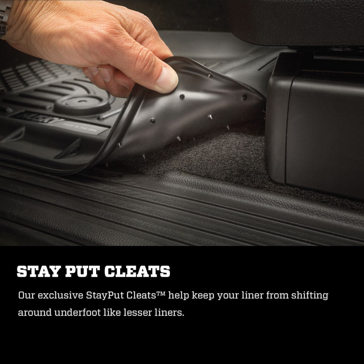 Husky Liners Floor Liner, Black, 3 Piece - 99321