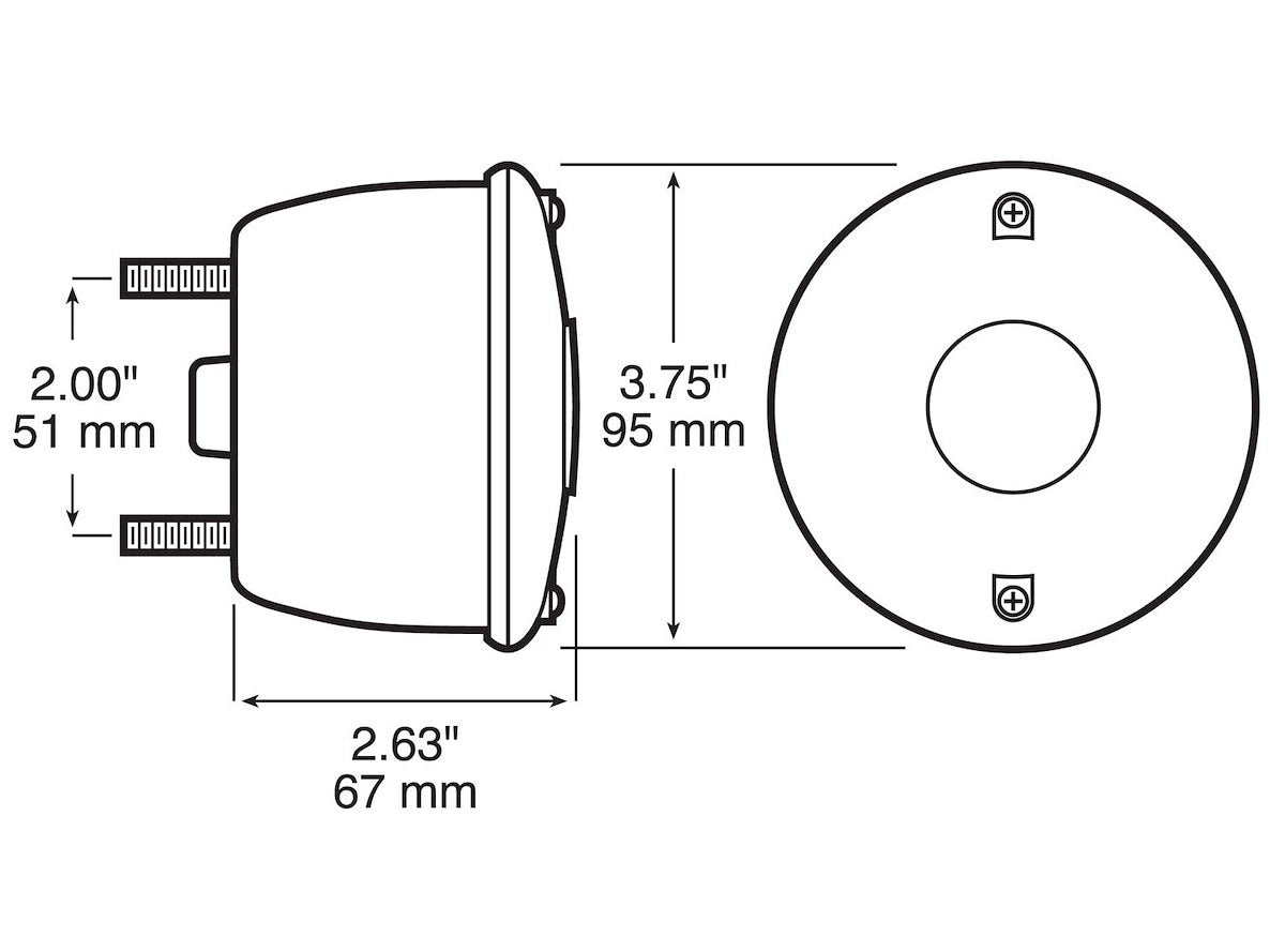Peterson Manufacturing Trailer & Marker Lights V428S product image 3