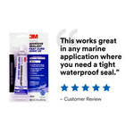 3M Adhesive Sealant, 3M 4000 UV Fast Cure, Used To Bond Aluminum/Wood/Gelcoat And Fiberglass, 3 oz Tube - 05280